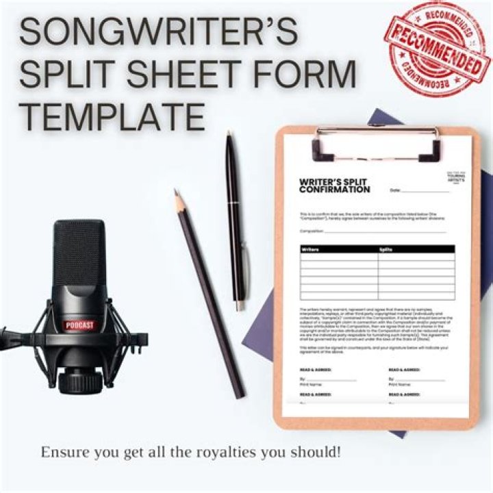 Beginner’s Guide To Songwriter Split Sheets