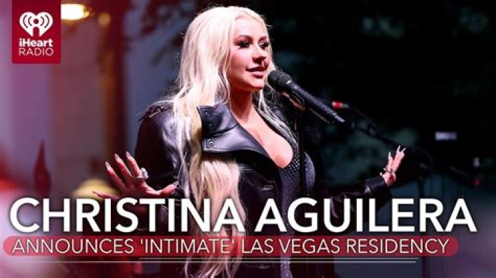 Christina Aguilera Announces Intimate Las Vegas Residency