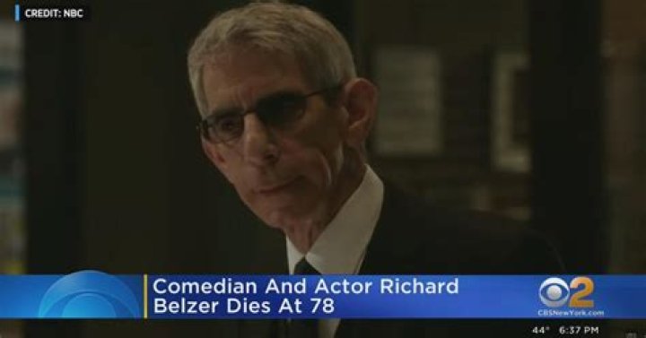 Comedian And Actor Richard Belzer, Dead At 78