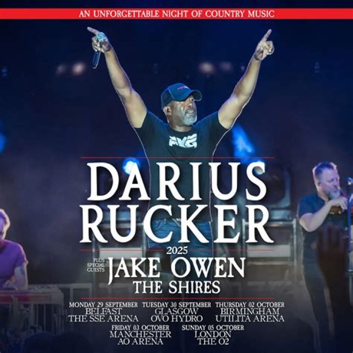 Darius Rucker Announces Summer Concerts With Lindsay Ell, Tenille Townes, and More