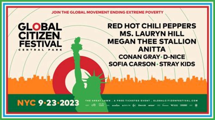 Global Citizen Festival 2023 Announces Megan Thee Stallion, Ms. Lauryn Hill, Red Hot Chili Peppers & More