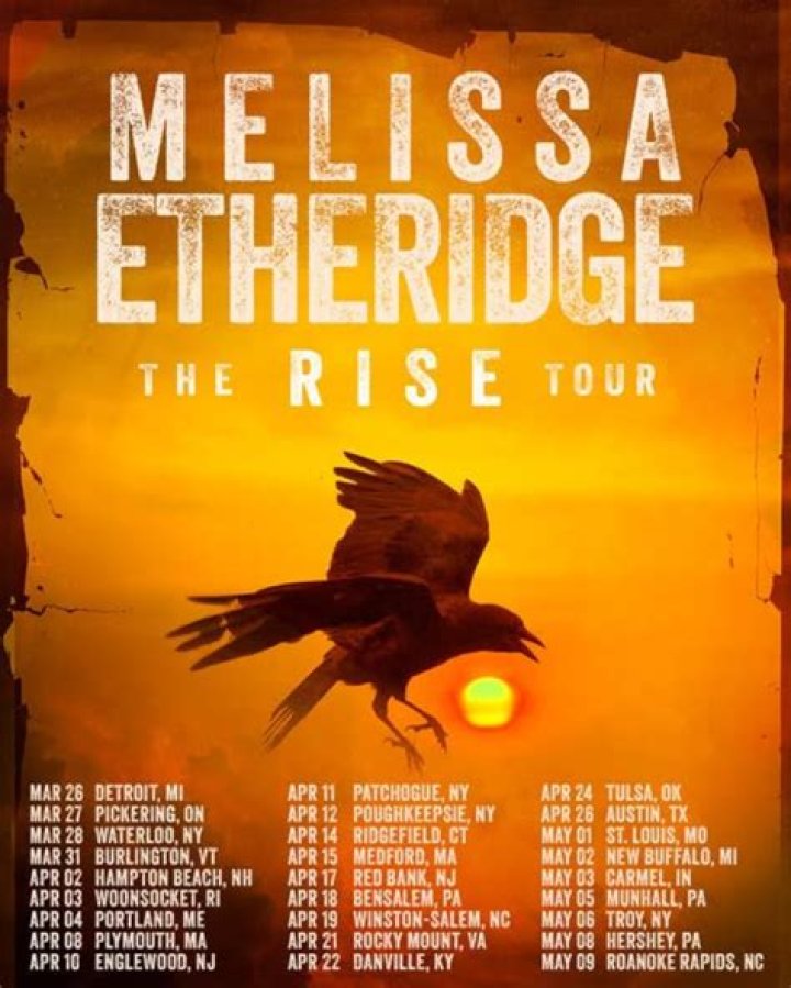Melissa Etheridge Embarks on 2023 Summer Tour