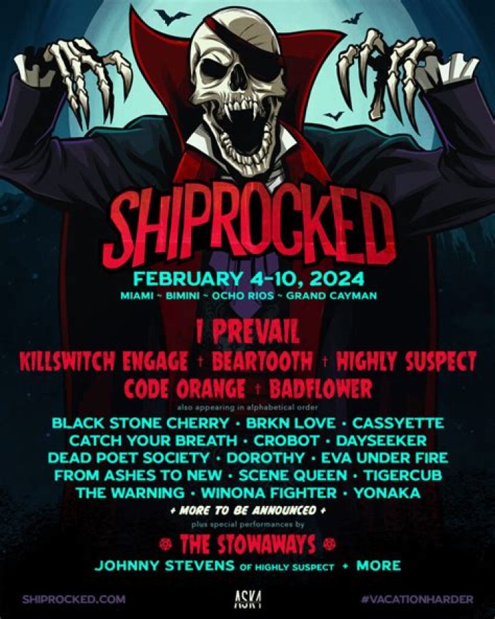 ShipRocked Dates Announced For 2023
