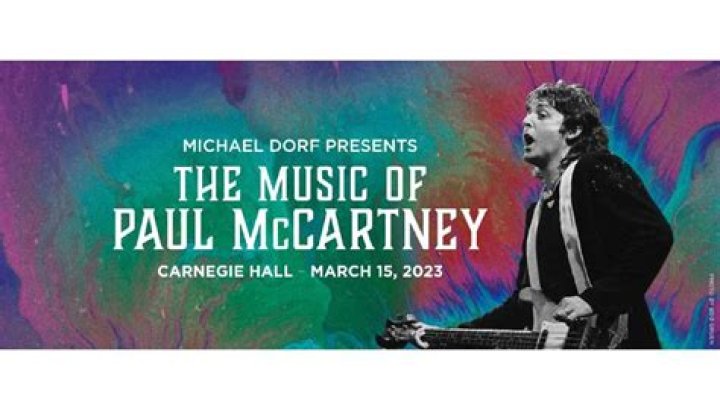 The Music of Paul McCartney Charity Show Another Huge Success for Michael Dorf Presents